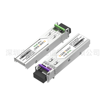 155M SFP BiDi LC/SC 80km单纤双向光收发模块